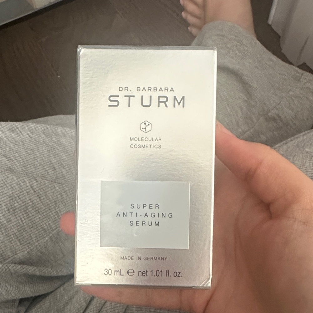 Dr. Barbara Sturm Anti-Aging Serum in Silver Packaging